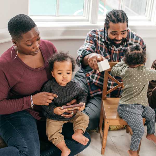 Parents at a Parenting Workshop