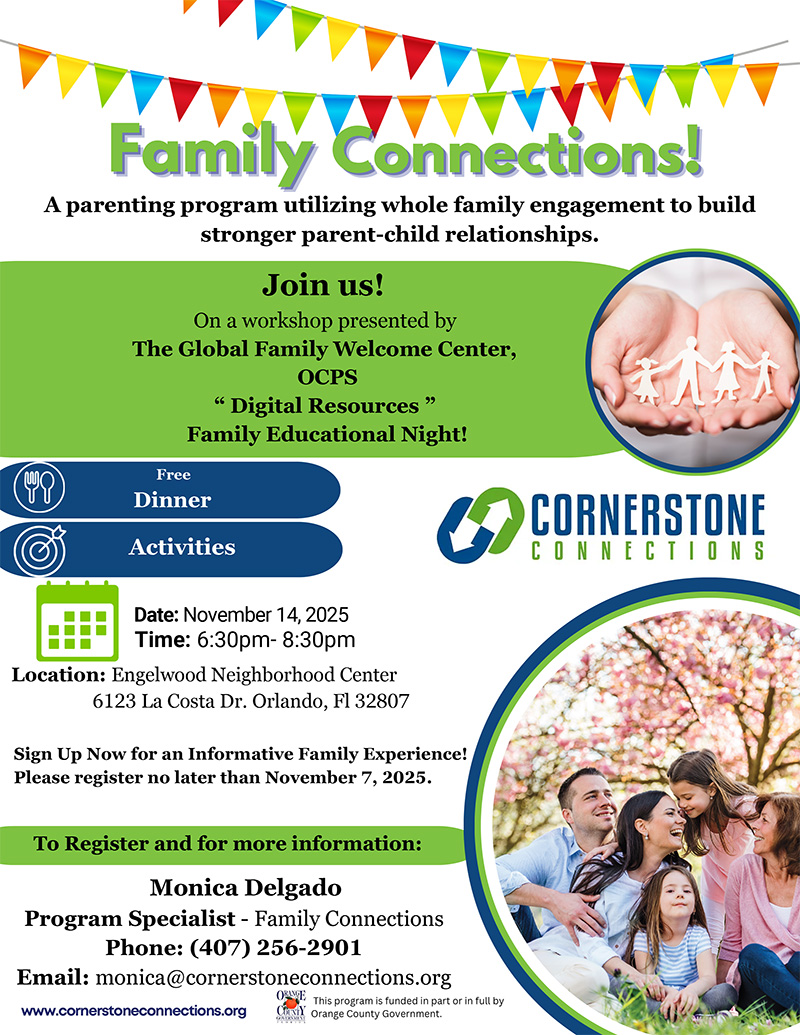 Family Connections Event Nov 14